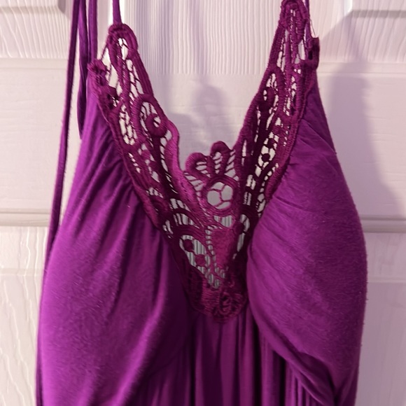 American dream purple maxi dress - Picture 2 of 6